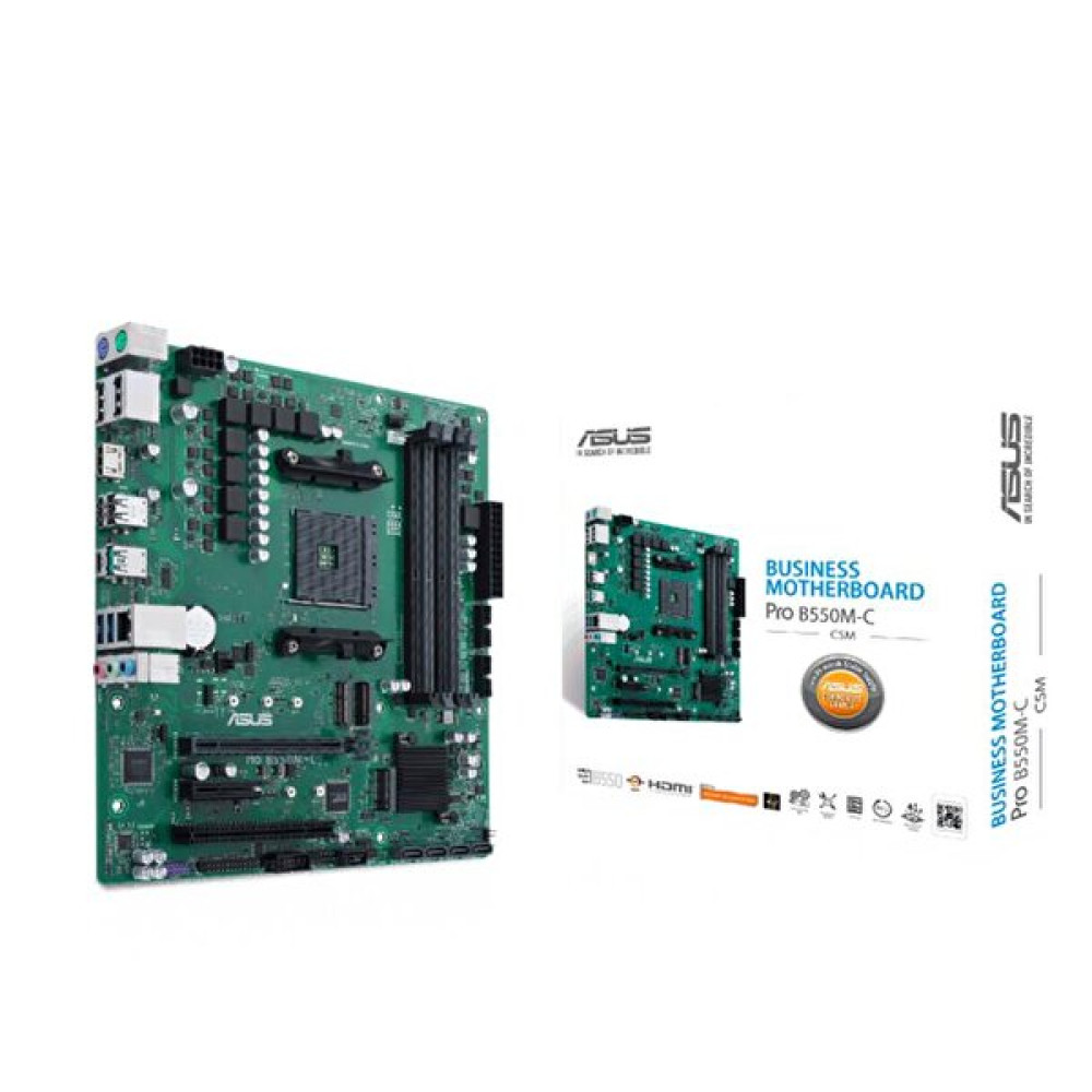 Asus Pro B550M-C/Csm AMD B550 4800 MHz Ddr4 AM4 mATX Anakart Anakart Fiyatı