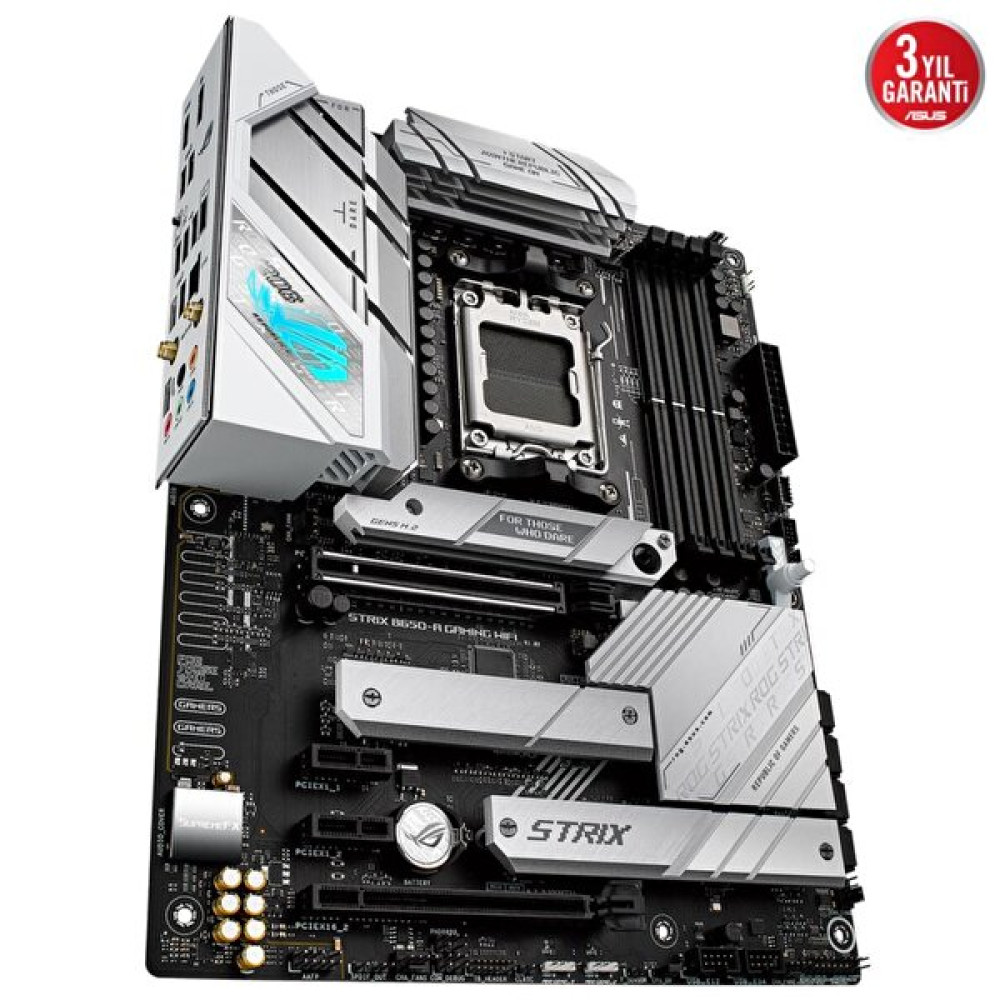 Asus ROG Strix B650-A Gaming WiFi AMD AM5 6400 MHz Ddr5 ATX Anakart Anakart Fiyatı