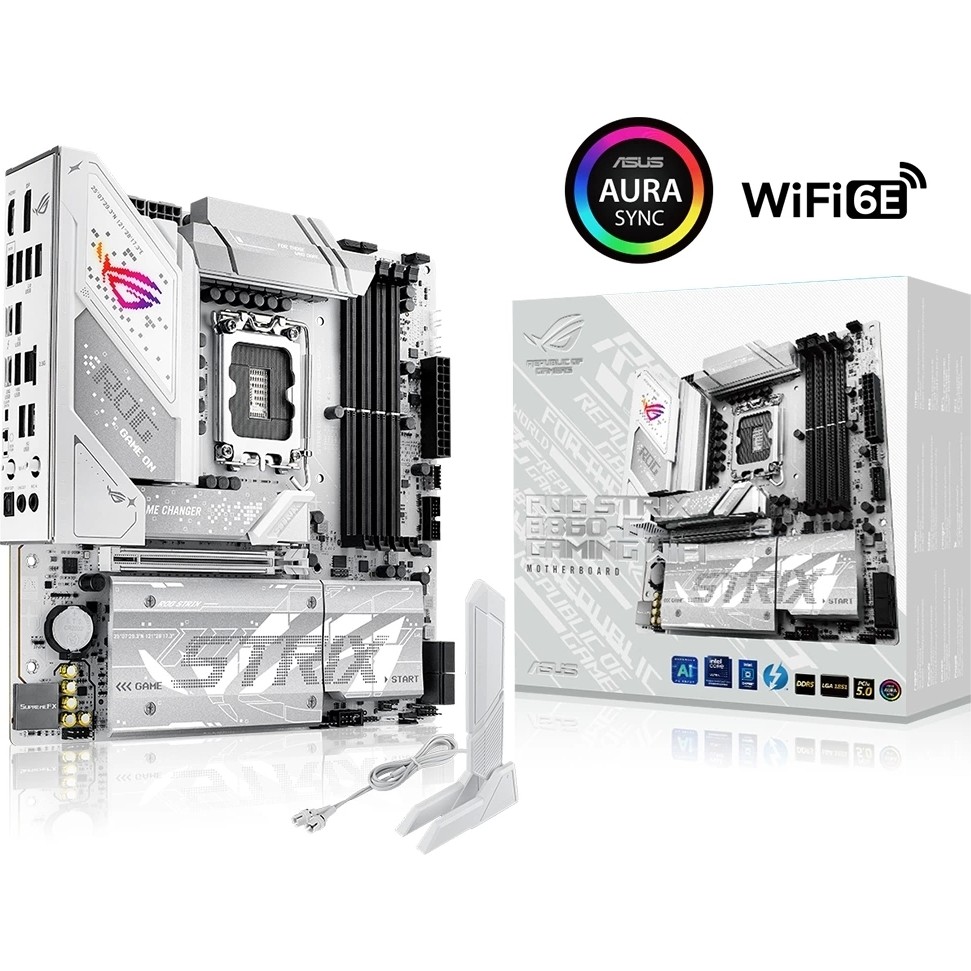 Asus ROG Strix B860-G Gaming WIFI DDR5 9066Mhz (OC) M.2 1851p mATX Anakart Anakart Fiyatı