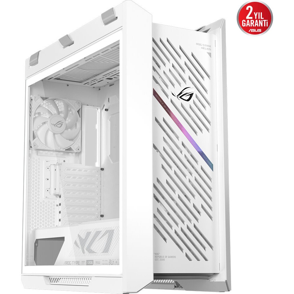 Asus Rog Strıx Helıos Iı GX601S 4X140MM Fan USB Type-C Temperli Cam Beyaz E-Atx Mid-Tower Gaming (Oyuncu) Kasa PC Kasaları Fiyatı