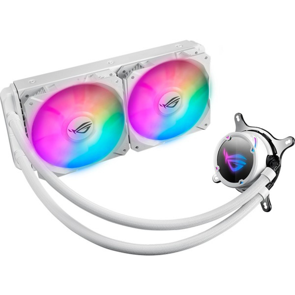 Asus Rog Strix Lc Ii 240 Argb White Edition Aura Sync Rgb Sivi Cpu Soğutucusu Soğutucular Fiyatı