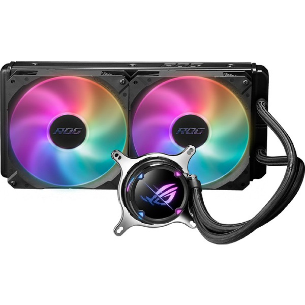 Asus Rog Strıx Lc Iı 280 Argb Aura Sync Dual Rog 140MM Adreslenebilir Fan Sıvı Cpu Soğutucusu Soğutucular Fiyatı