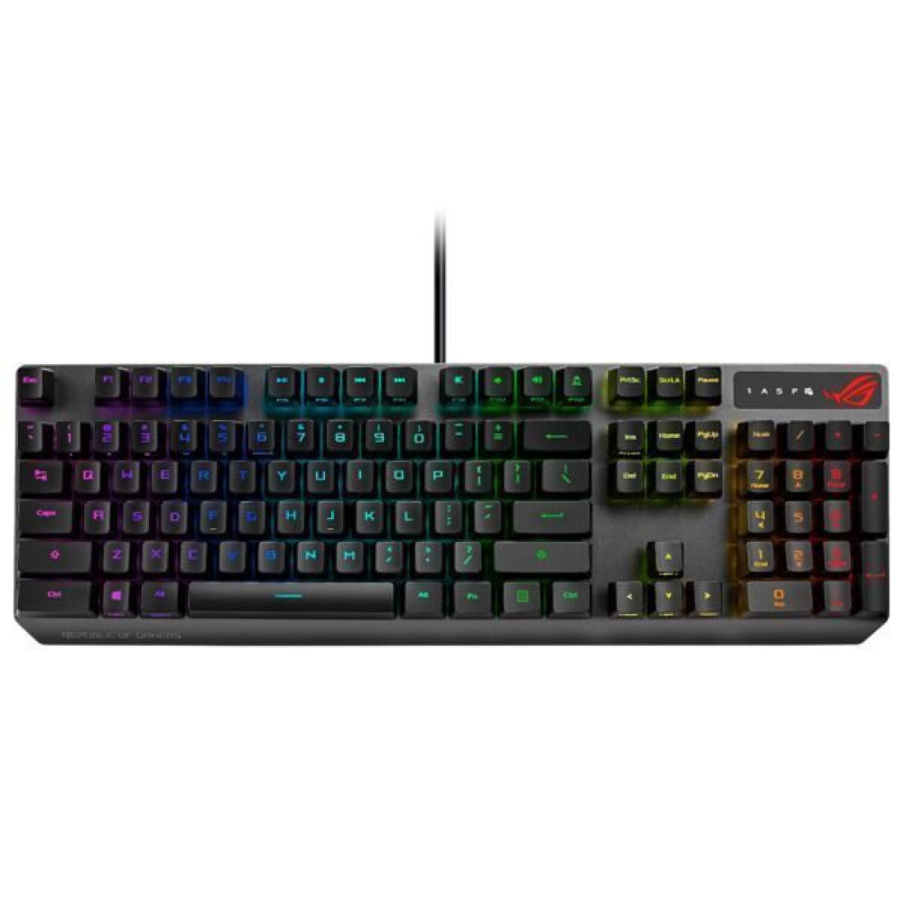 Asus Rog Strix Scope RX Red Switch Ip57 Türkçe Optik Mekanik Kablolu Siyah Gaming Klavye Oyuncu Klavyesi Fiyatı