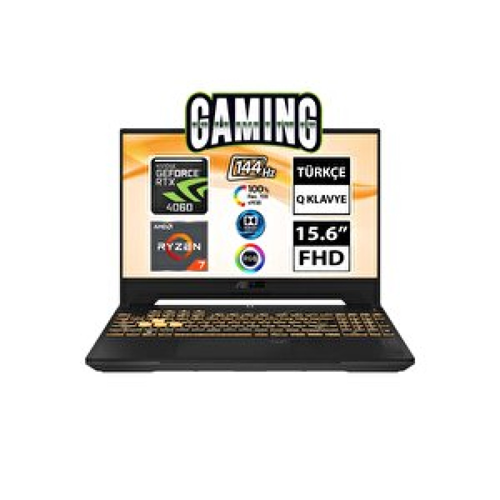 Asus Tuf Gaming A15 Fa507nv-lp037a6 Ryzen7 7735hs 64gb 512ssd Rtx4060 15.6" Fullhd Freedos Taşınabilir Bilgisayar Ekran Kartları Fiyatı