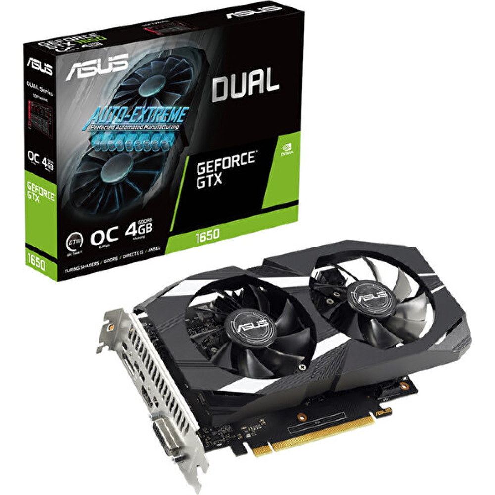 Asus TUF Gaming GeForce GTX 1650 OC V2 Tuf-Gtx1650-O4Gd6-P-Gaming V2 4 GB 128 Bit Gddr6 Dx12 Gaming Ekran Kartı Ekran Kartları Fiyatı