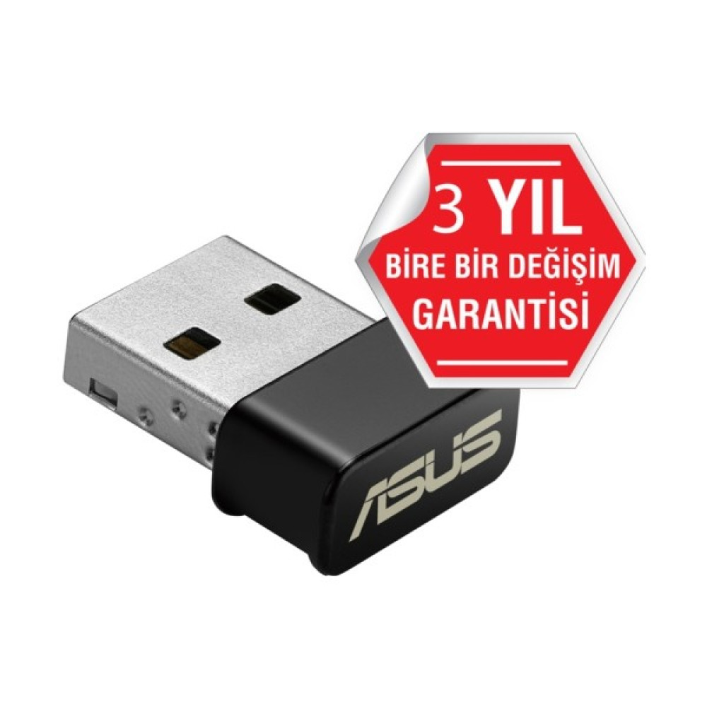 Asus USB-AC53 Nano DualBand Kablosuz Nano USB Adaptör Wireless Adaptör Fiyatı