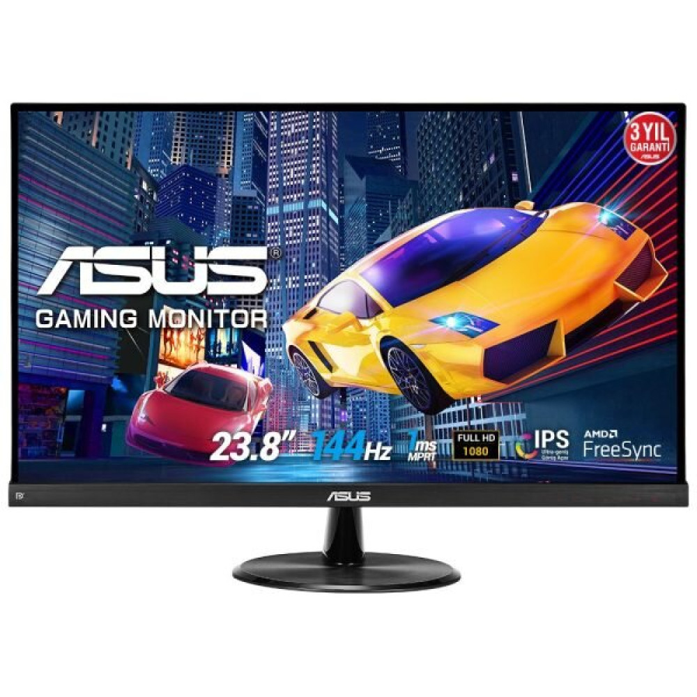 Asus Vp249Qgr 23.8" 1 MS 144 Hz Display Port Hdmi FreeSync FHD IPS Oyuncu Monitörü Monitör Fiyatı