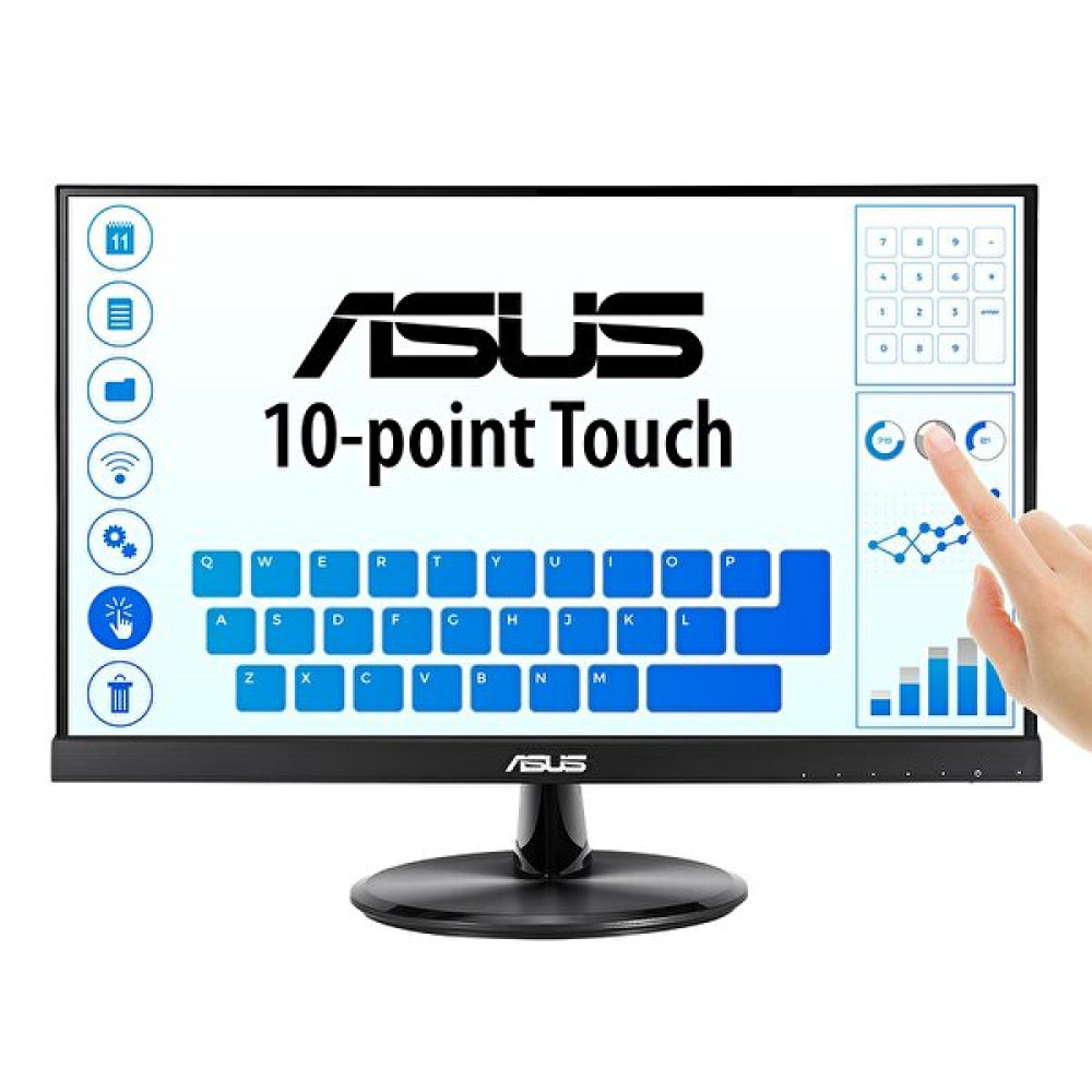 Asus Vt229H 21.5" 1920 x 1080 60 Hz 5 ms D-Sub Hdmi Vesa Dokunmatik Monitör Monitör Fiyatı