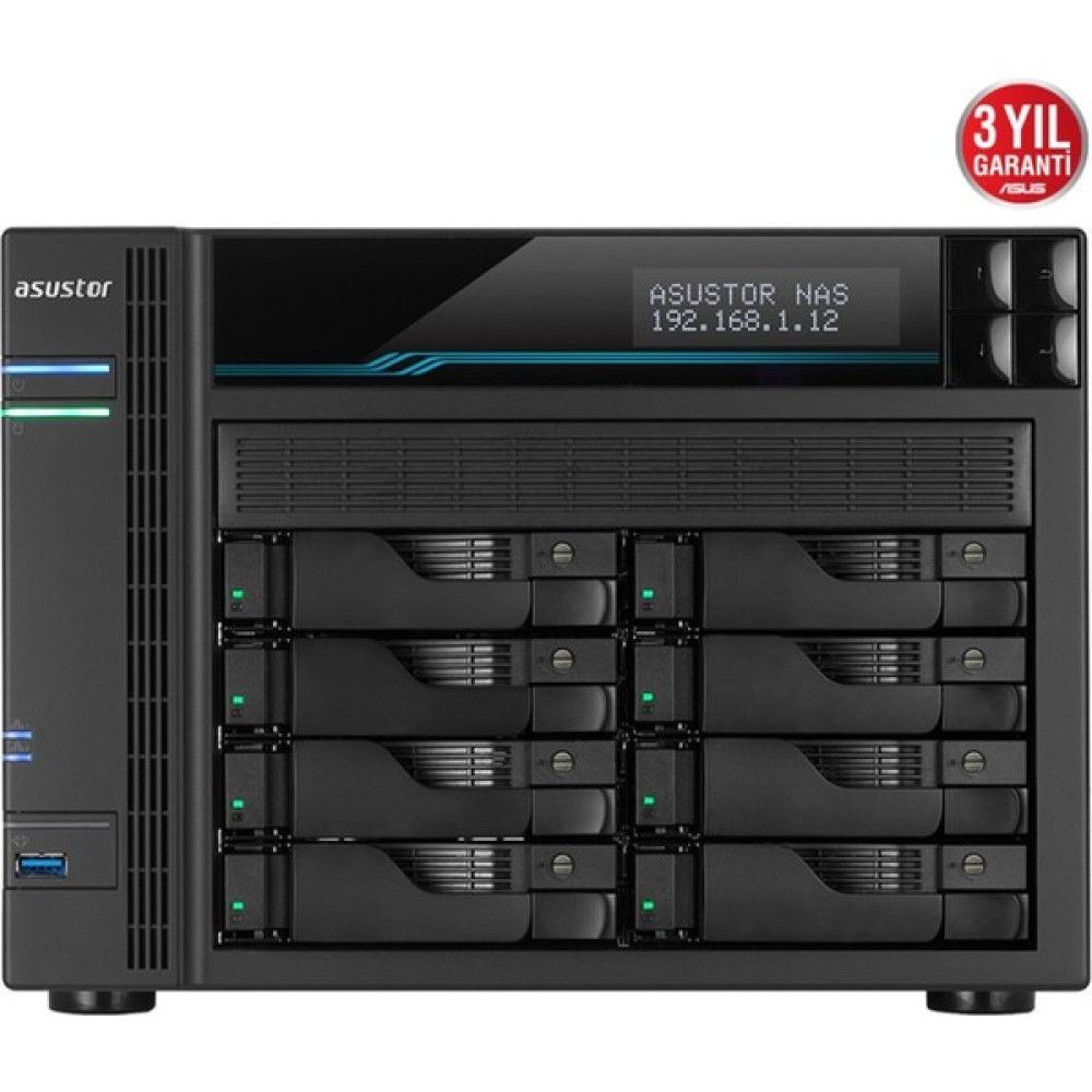 Asustor AS6508T 8 Yuvalı 8gb Nas Depolama Ünitesi Oto Boyaları Fiyatı