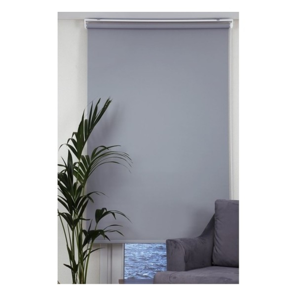 Asy Home Gri Mat Kalın Stor Perde - 70 x 200 cm Stor Perde Fiyatı