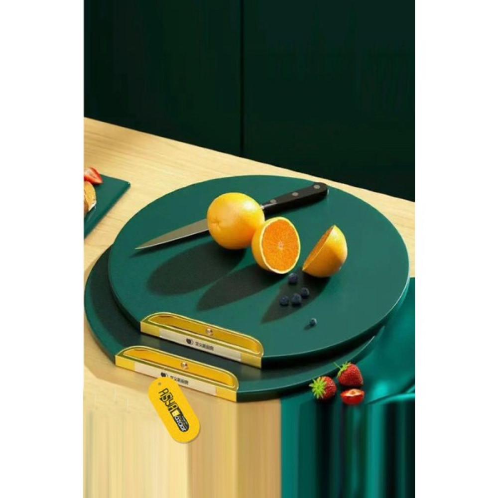 Asya Bazaar 1 Iskandinav Mutfak Sebze Meyve Et Balık Ekmek Doğrama Kesme Tahtası Standlı Kesim Panosu 35 x 35 cm Kesme Tahtaları / Kesim Tablaları Fiyatı