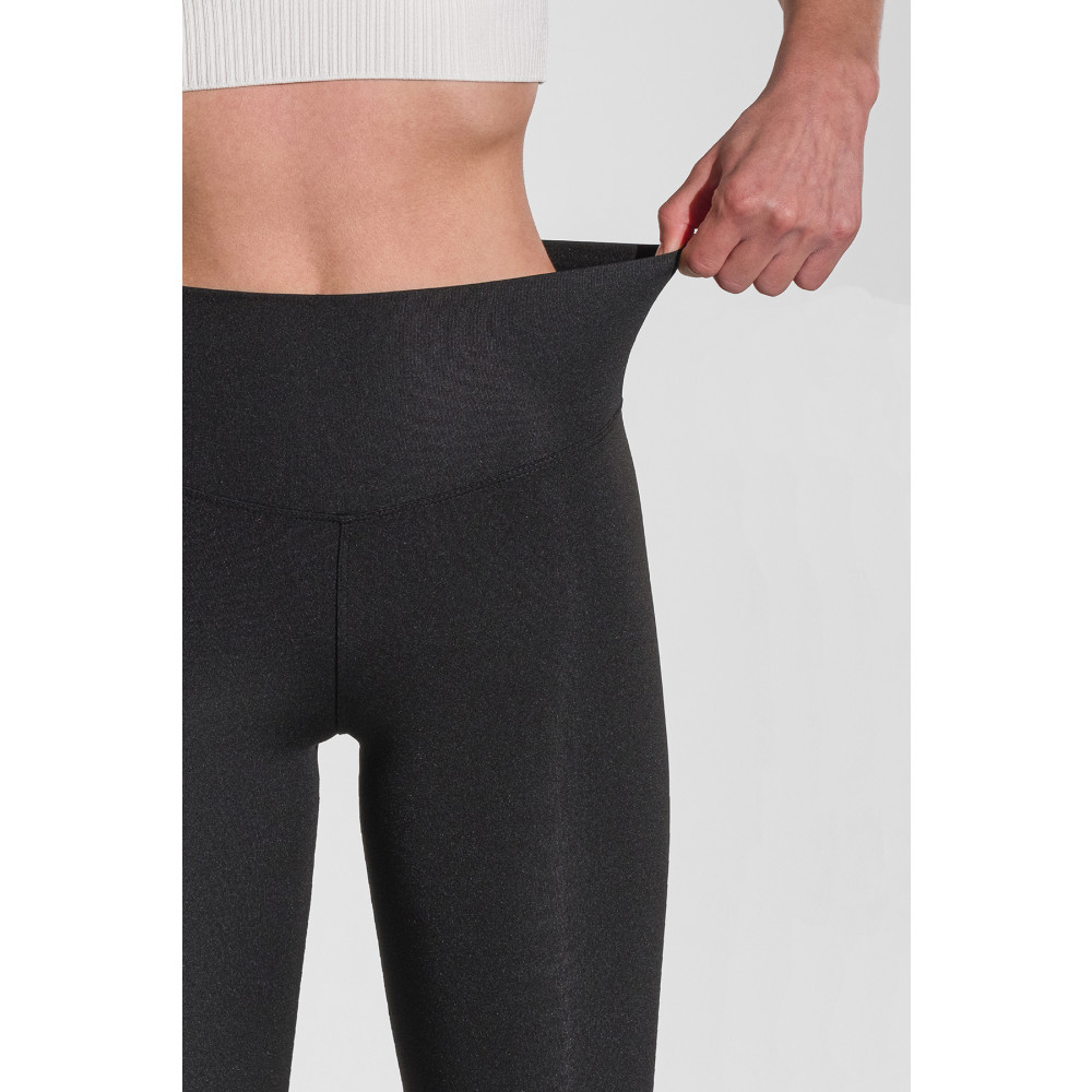asya butik Kadın Siyah Compressive Basic Bilek Hizasında Günlük Yüksek Bel Toparlayıcı Tayt L Beden Tayt Fiyatı