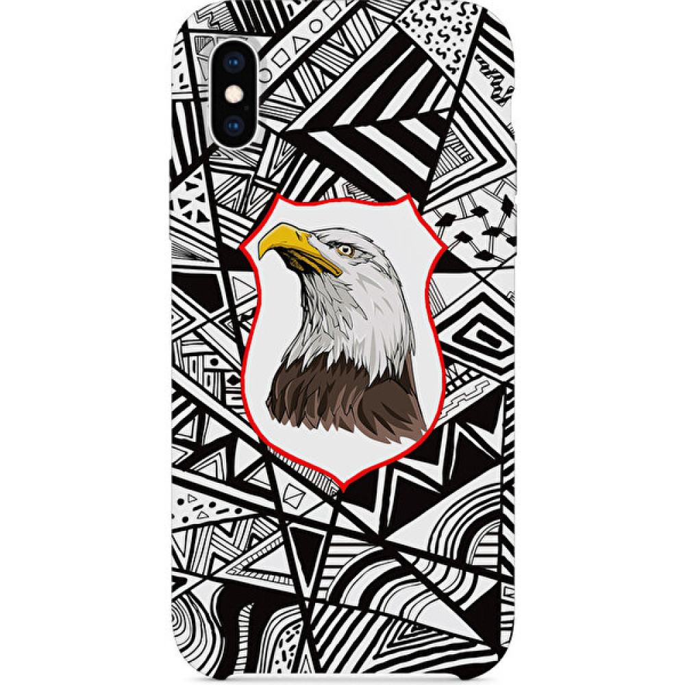 Asya Case Kartal Baskılı Iphone x Silikon Telefon Kılıfı Beşiktaş - Beyaz Cep Telefonu Kılıfı Fiyatı