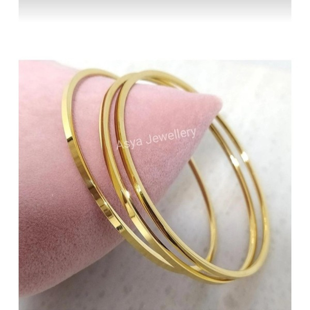 Asya Jewellery Paslanmaz Çelik Kibrit Çöpü Model Ince Ajda Bilezik - 25 cm Altın, Takı & Aksesuar Fiyatı