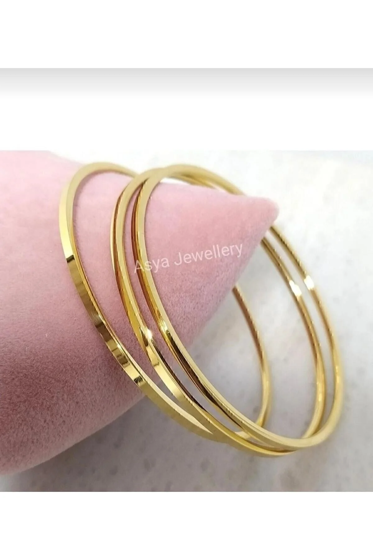 Asya Jewellery Paslanmaz Çelik Kibrit Çöpü Model Ince Ajda Bilezik (adet Fiyatıdır) 21 cm Beden" Bilezikler Fiyatı