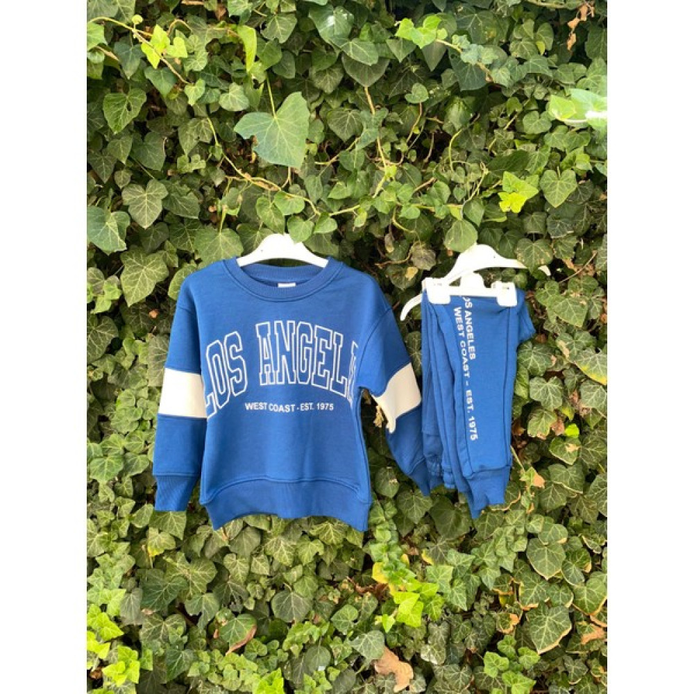 Asya Lina Butik Losangeles Baskılı İkili Takım Kız Çocuk Giyim Takımı Fiyatı