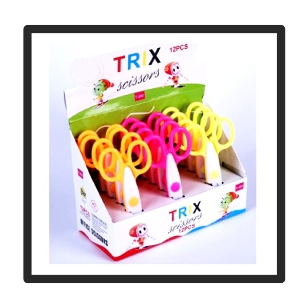 Asyaon Trix Şekilli Kesen Makas 1 Adet Makas Fiyatı
