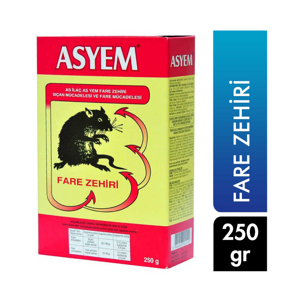 Asyem Fare Zehiri 250 gr Diğer Fiyatı