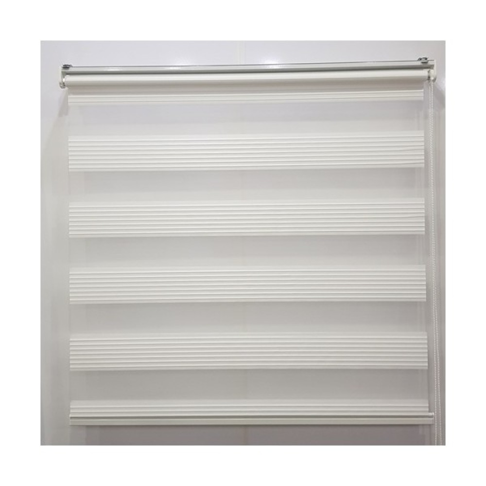 Asyhome Beyaz Piliseli Zebra Perde - 70 x 200 cm Perde Fiyatı