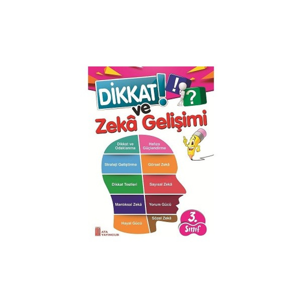 Ata 3.Sınıf Dikkat Ve Zeka Gelişimi Zihinsel Gelişim Kitapları Fiyatı