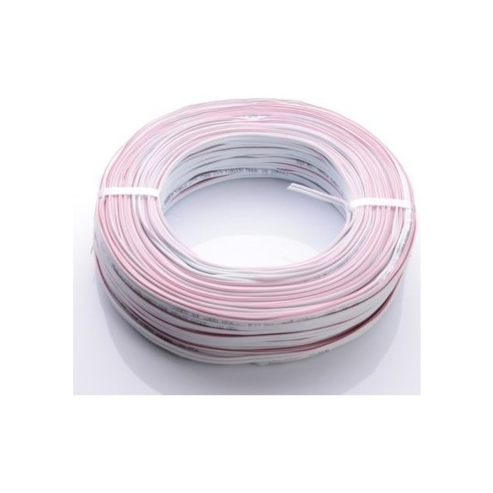 Ata Elektronik 100 Metre 1 Top Elektrik Kablosu 2x0,75 Kordon Kablo 2X0.75MM 2li - Beyaz - 100mt Elektrik ve Aydınlatma Fiyatı