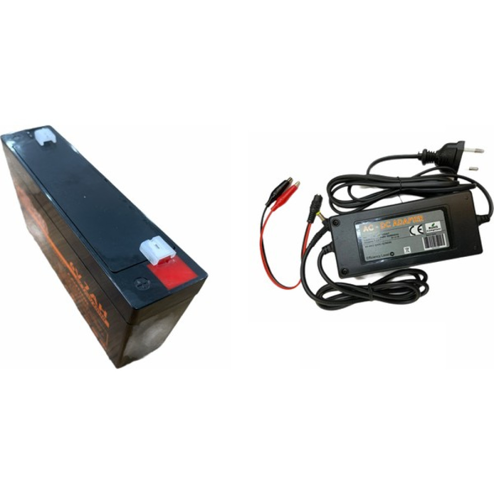 Ata Elektronik 6V 7AH 20HR 6 Volt 7 Amper Akü + 6 Volt Şarj Cihazı Şarz Adaptör - 3.5 Amper Şarj Cihazı - Akülü Araç Aküsü ve Adaptörü Pilsan Uyumlu Akülü Araba Fiyatı