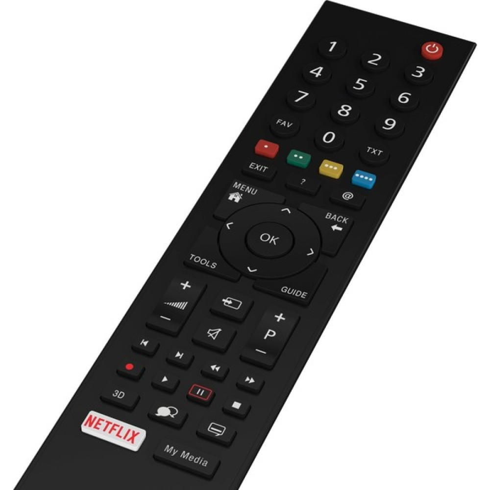 Ata Elektronik Arçelik Altus Grundig Smart LCD LED Tv Televizyon Kumandası Netflix Tuşlu Kumanda - Siyah TV Aksesuarları Fiyatı