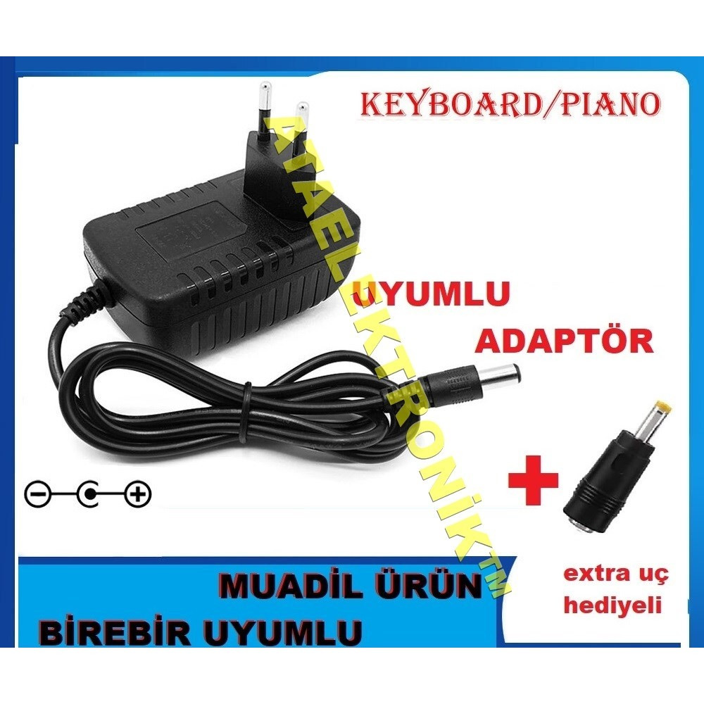 Ata Elektronik Casio Org Modelleri ile Uyumlu KS-AD-95100 / Ad-5 Adaptör Ad-5 Org Adaptörü Casio Org Adaptörü Ad5 Modeller Network Aksesuarları Fiyatı