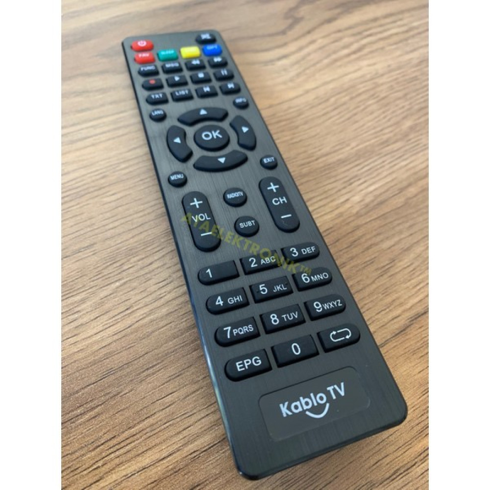 Ata Elektronik Orjinal Kablo Tv Teledünya Kablolu Tv Neta Hd 9000 Kumandası HD9000 Orijinal Ürün Görsel Aynı TV Aksesuarları Fiyatı