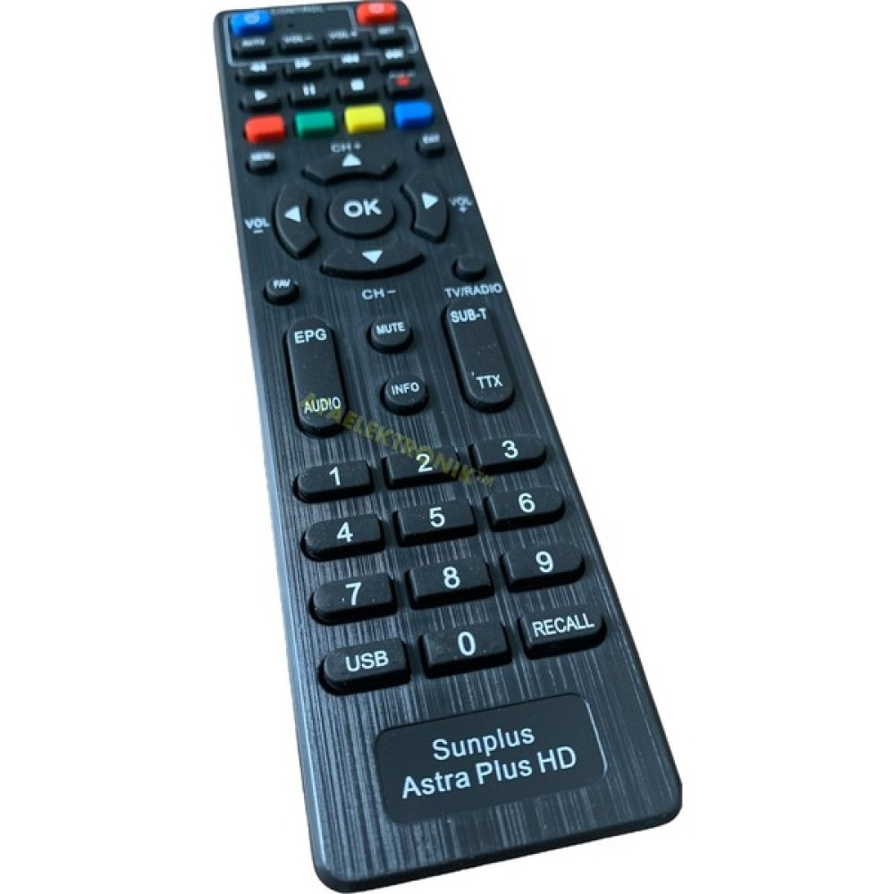 Ata Elektronik Orjinal Sunplus Astra Falcon Full Hd Uydu Alıcı Kumandası Orijinal Ürün TV Aksesuarları Fiyatı