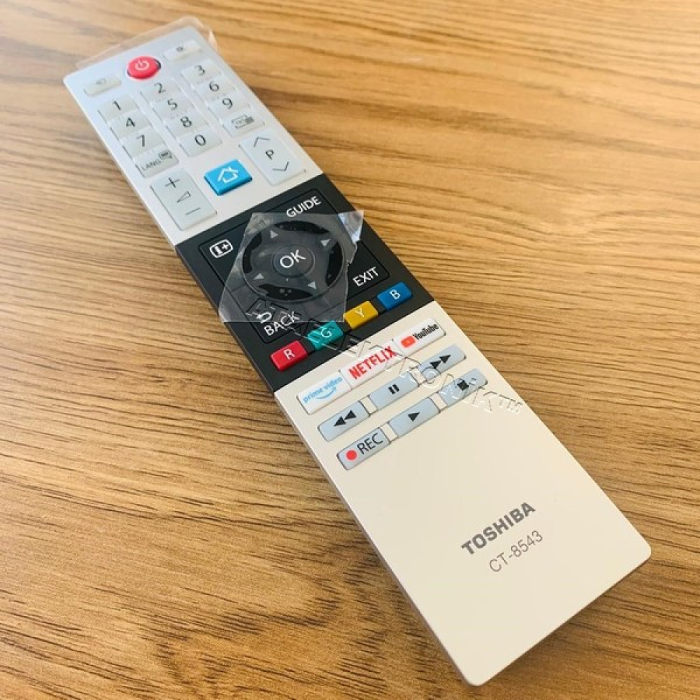 Ata Elektronik Orjinal Toshiba CT-8543 Netflix - Prime Video - Youtube Tv Tuşlu LCD - LED Tv Kumandası Orijinal Ürün TV Aksesuarları Fiyatı
