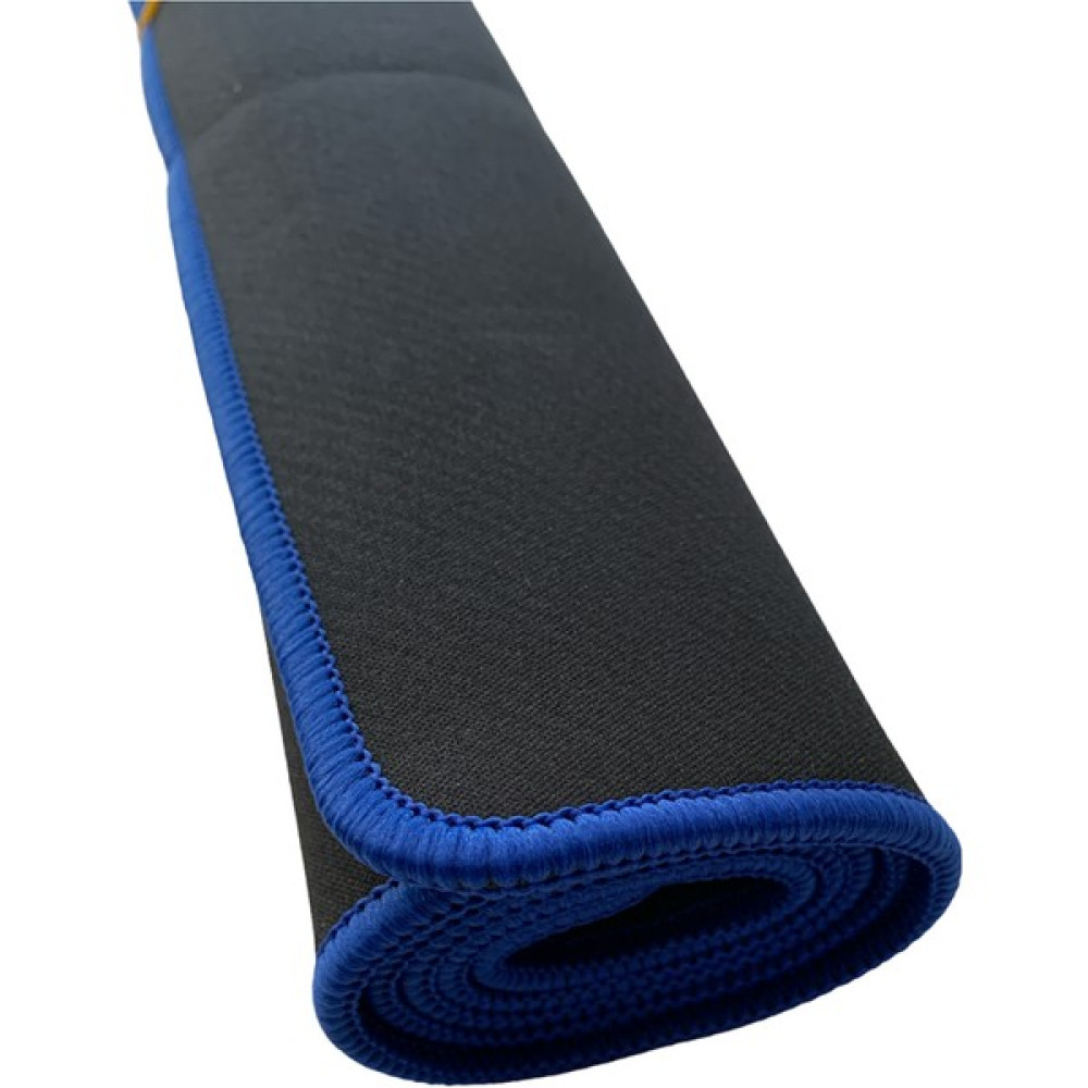 Ata Elektronik Oyuncu Hızlı Speed Mause Pad Kaymaz Kaydırmaz Mause Pad Uzun Ped Dikişli Büyük Boy 70X30CM 70CM Uzunluk Mavi Kenar Çizgili Dikişli Ped Mouse Pad Fiyatı