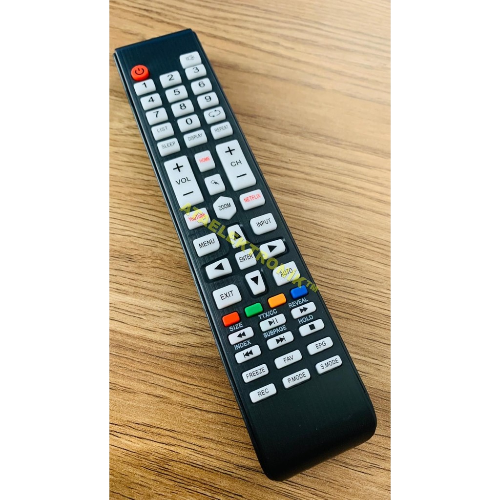 Ata Elektronik Ronax Android Smart LED Tv Televizyon Kumandası Youtube Netflix Tuşlu - Siyah TV Aksesuarları Fiyatı