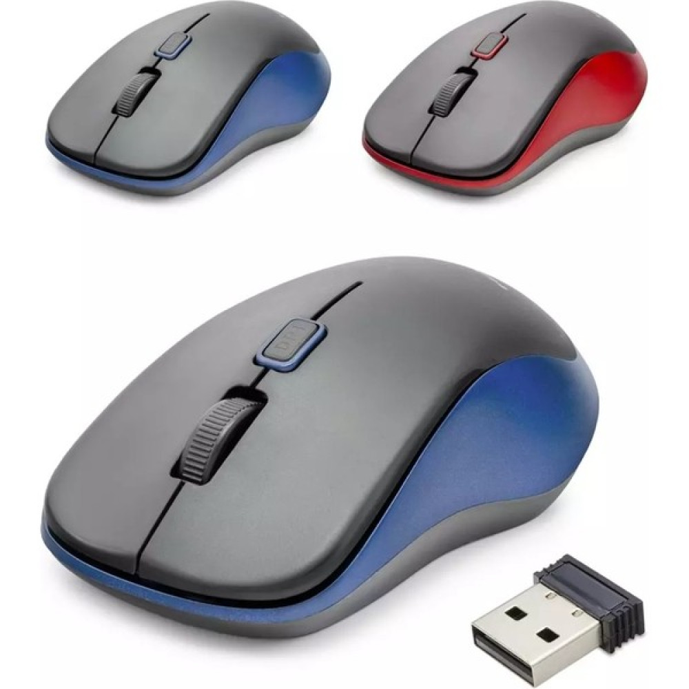 Ata ElektronikKablosuz Mouse Fare 2.4g Wıreless USB 10 Metre Çekim Mesafesi - Mavi Klavye - Mouse Fiyatı