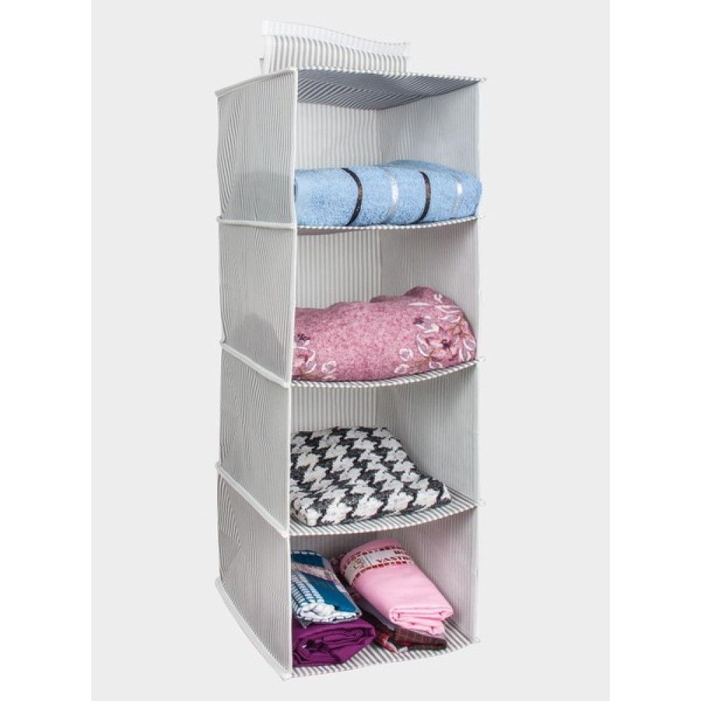 Ata Market Dolap Içi Düzenleyici 4 Bölmeli Katlanabilir Bez Dolap Organizer 24X29X64 Cm Nalburiye & Hırdavat Fiyatı