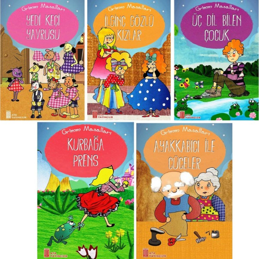 Ata Yayıncılık 1. ve 2. Sınıflar Için Okumayı Sevdiren 5'li Hikaye Seti Çocuk Öykü Fiyatı