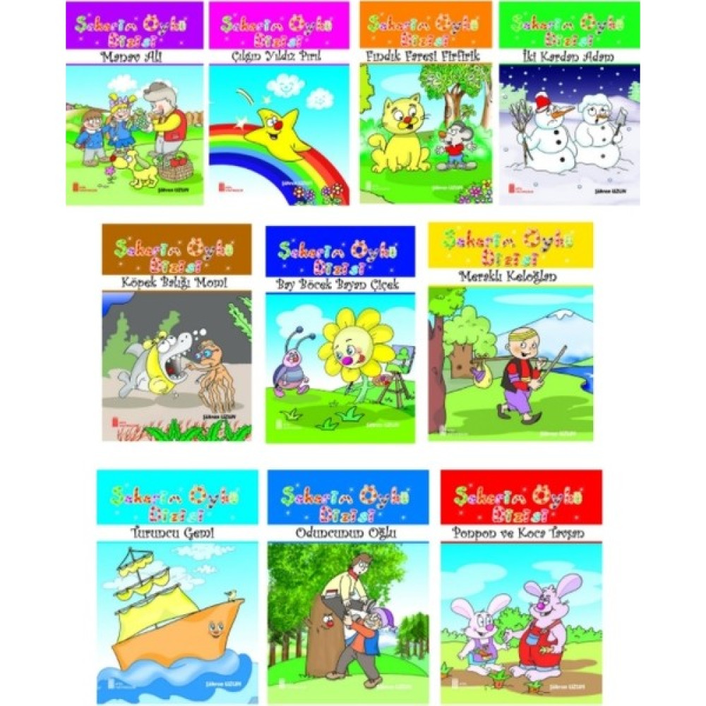 Ata Yayıncılık 1.ve 2. Sınıflar İçin Şekerim Öykü Dizisi (10 Kitap) +Okuduğunu Anlama Değerlendirme Testi Çocuk Öykü Fiyatı