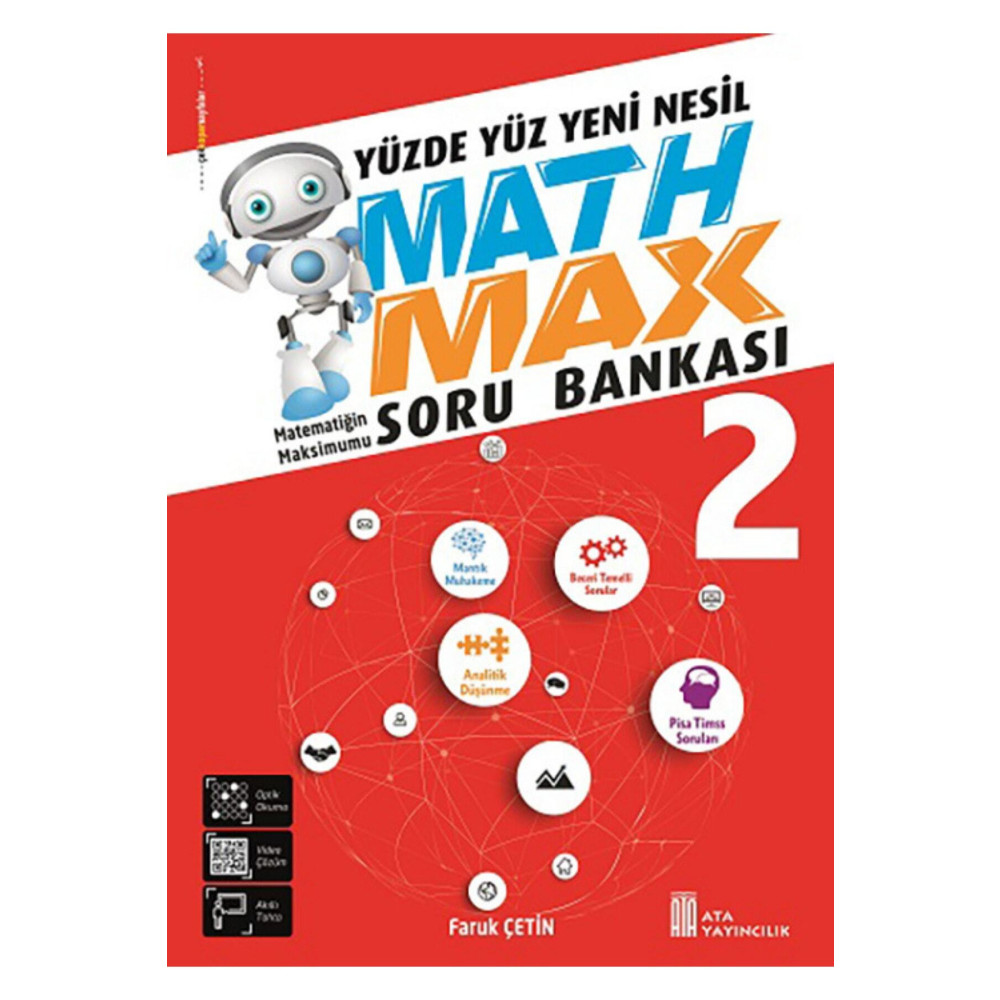 Ata Yayıncılık 2. Sınıf Math Max Soru Bankası Yardımcı Kitaplar Fiyatı