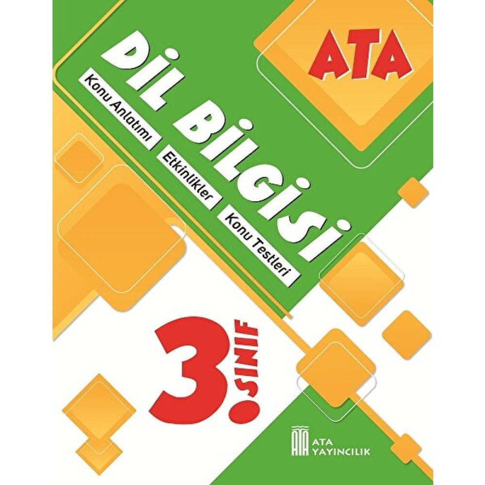 Ata Yayıncılık 3. Sınıf Dil Bilgisi Türkçe Fiyatı