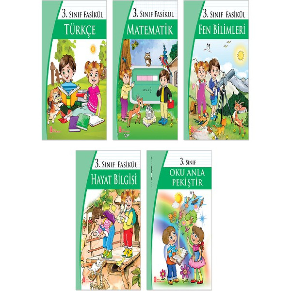 Ata Yayıncılık 3. Sınıf Fasikül 5'li Set (Türkçe-Matematik-Fen Bilgisi-Hayat Bilgisi-Oku Anla Pekiştir) Kaynak Kitapları Fiyatı