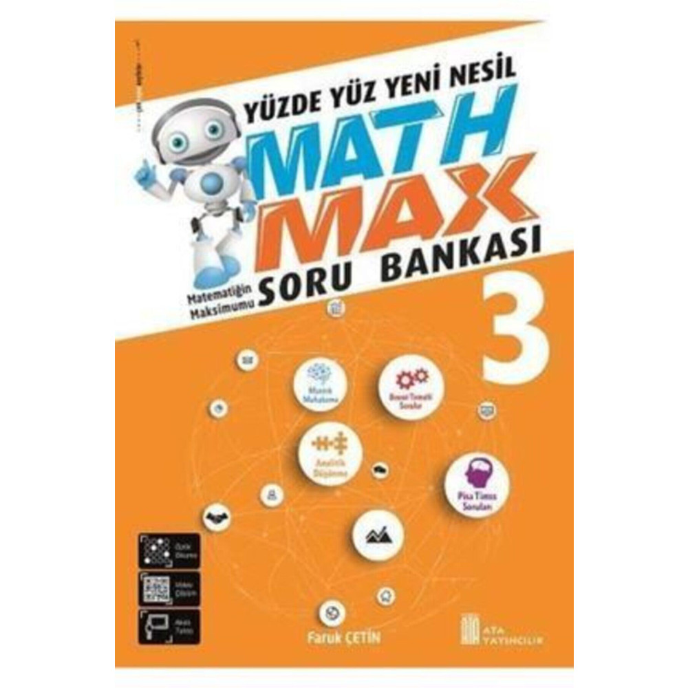 Ata Yayıncılık 3. Sınıf Math Max Soru Bankası Yardımcı Kitaplar Fiyatı