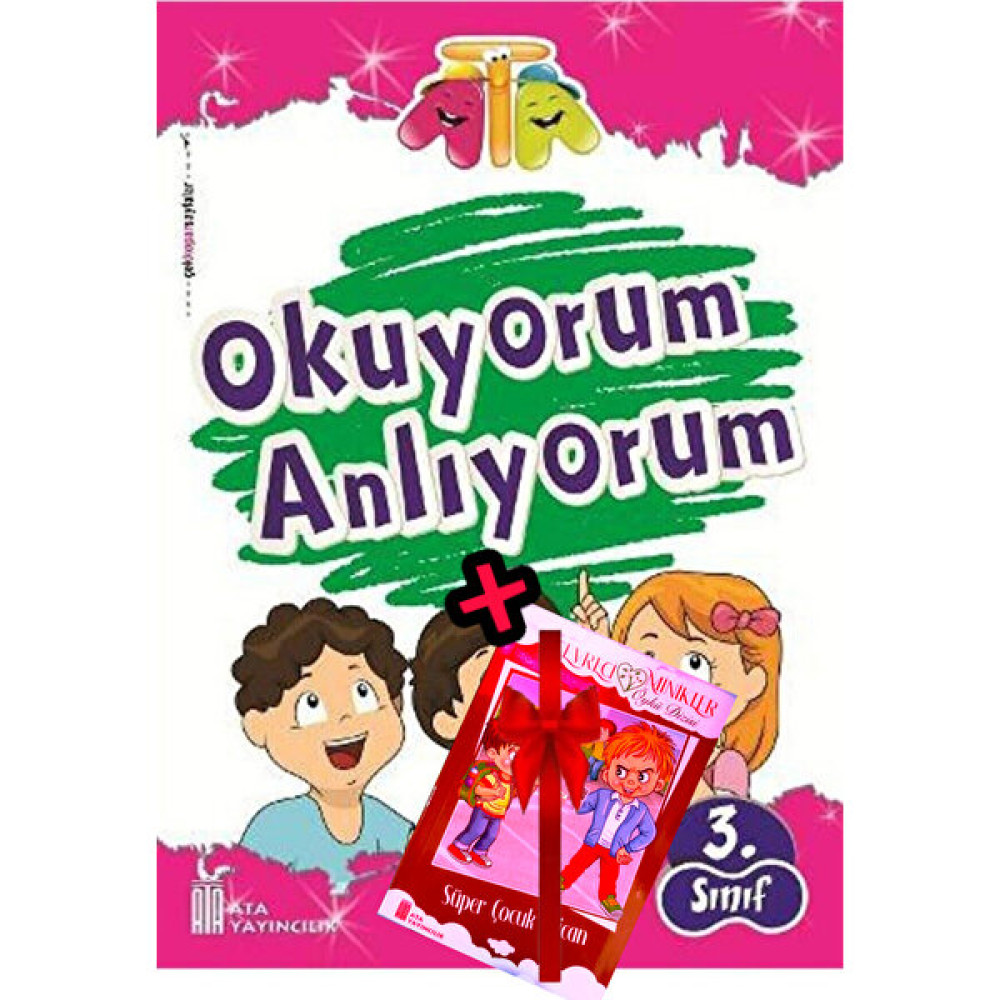 Ata Yayıncılık 3. Sınıf Okuyorum Anlıyorum (Ciltli) Kaynak Kitapları Fiyatı
