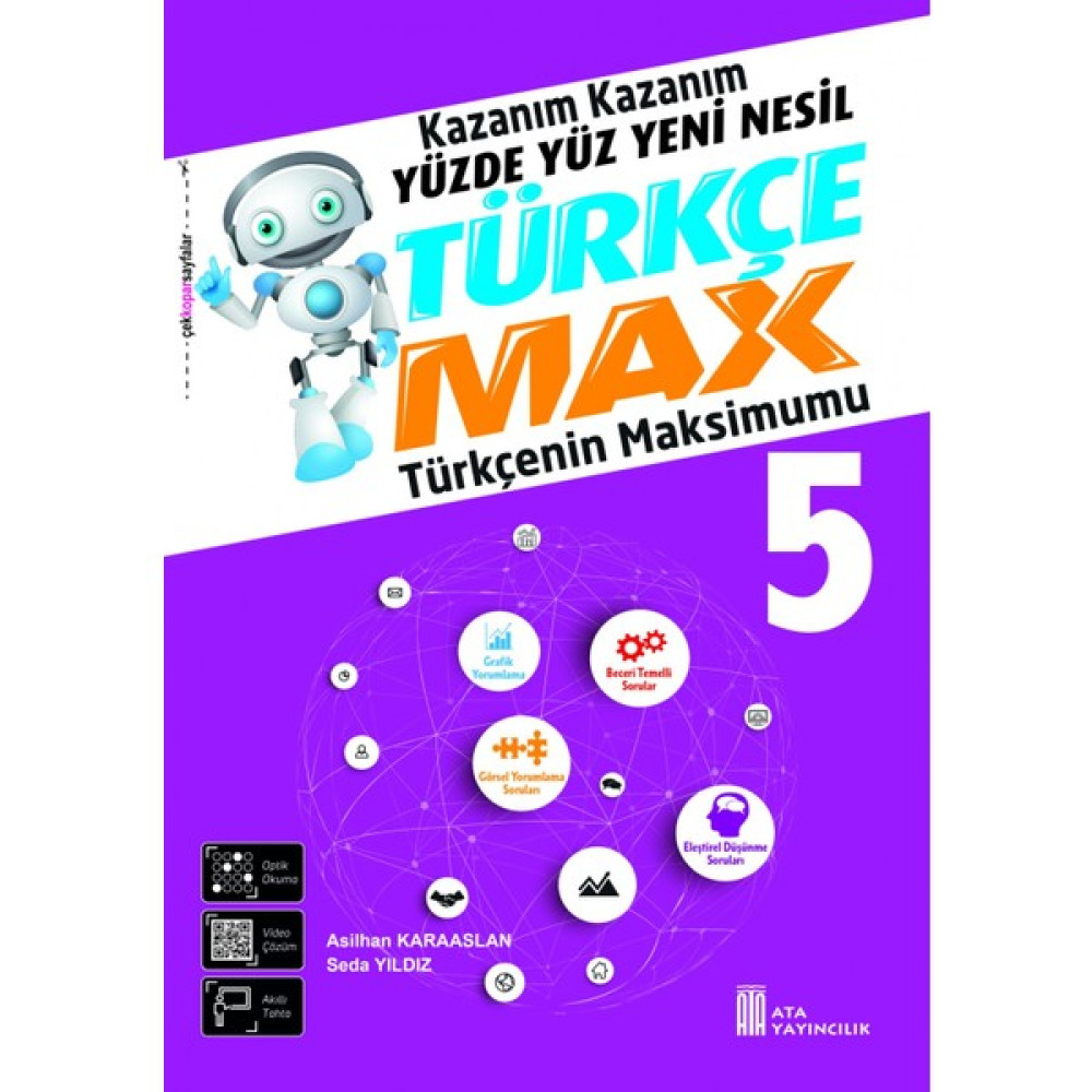 Ata Yayıncılık 5. Sınıf Türkçe Max Soru Bankası Kaynak Kitapları Fiyatı