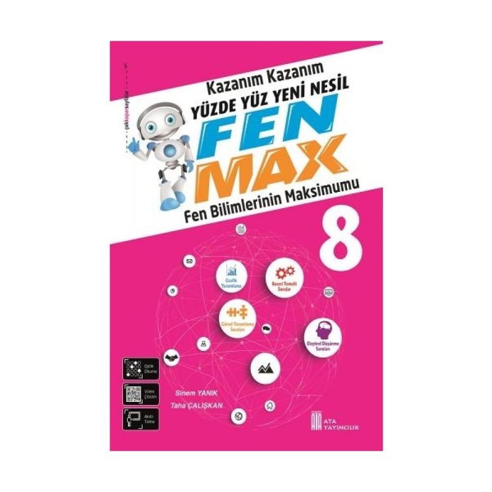 Ata Yayıncılık 8. Sınıf Fen Max Fen Bilimleri Soru Bankası Kaynak Kitapları Fiyatı