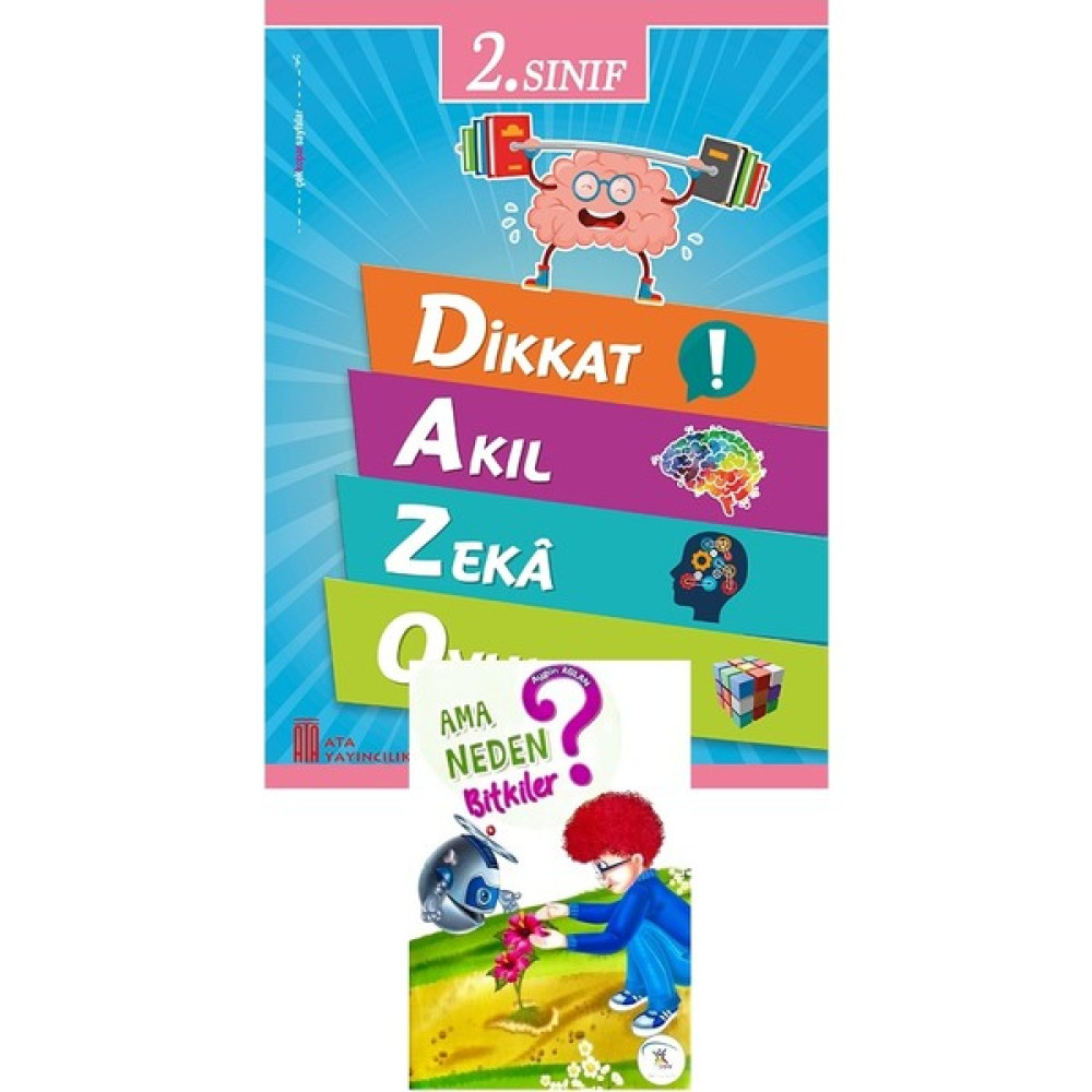 Ata Yayıncılık Ata 2 .Sınıf Dikkat Akıl Zeka Oyunları Kaynak Kitapları Fiyatı