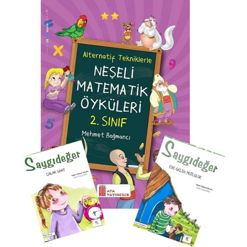 Ata Yayıncılık Ata 2. Sınıf Neşeli Matematik Öyküleri Tüm Dersler Fiyatı