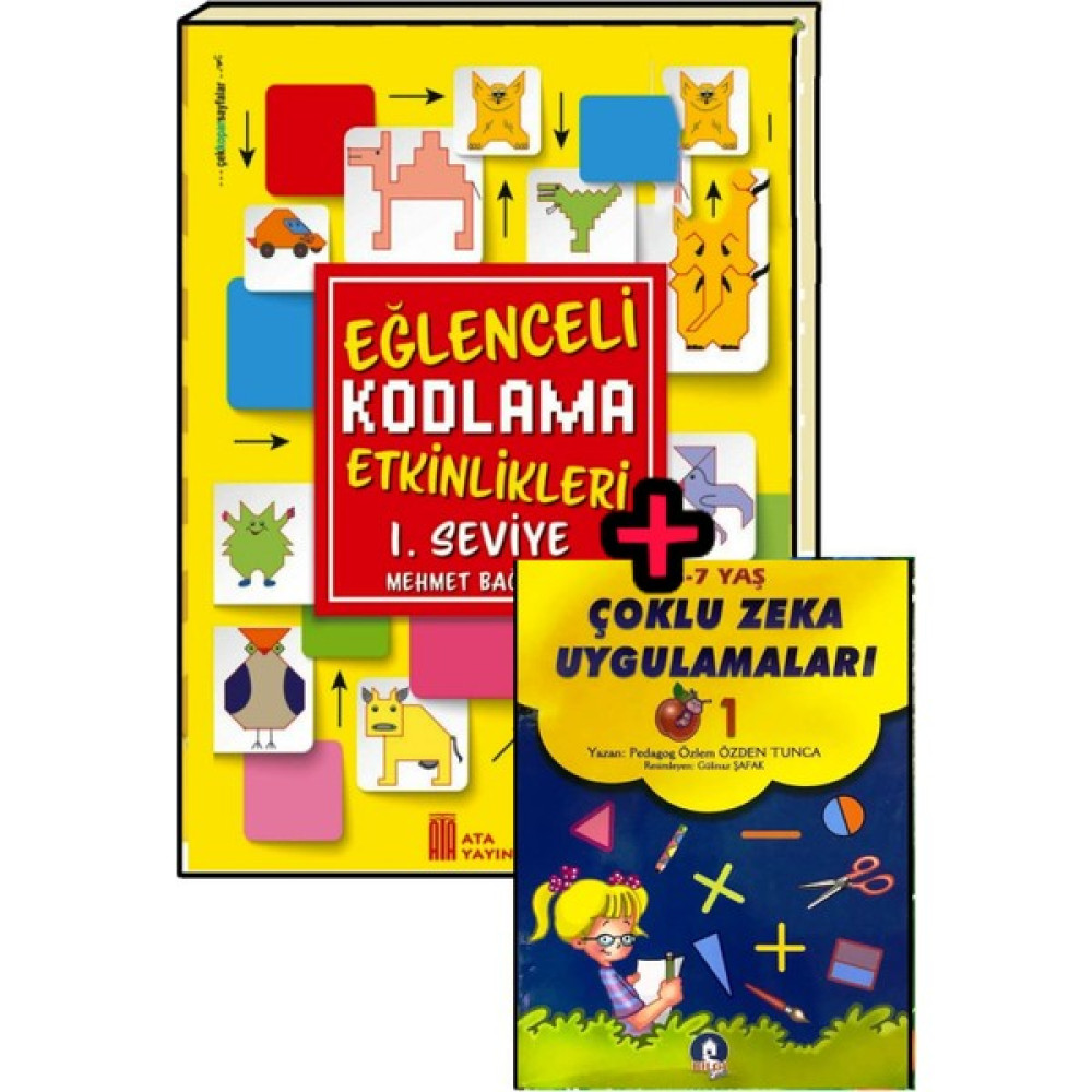 Ata Yayıncılık Eğlenceli Kodlama Etkinlikleri 1. Seviye (Ciltli) Kaynak Kitapları Fiyatı