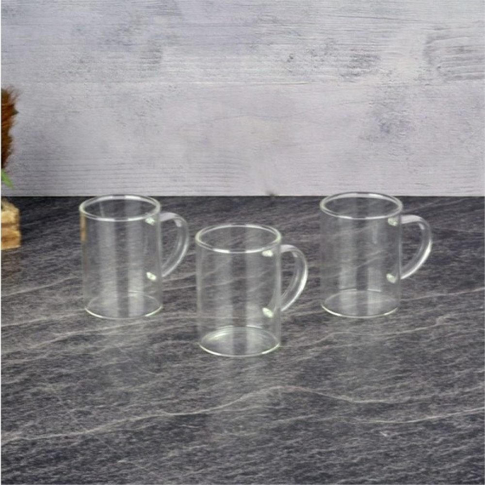 Atabey Home Tohana Üçlü Cam Kupa Borosilikat 200 ml THN83200 Fincan / Bardak / Kahve Takımı Fiyatı