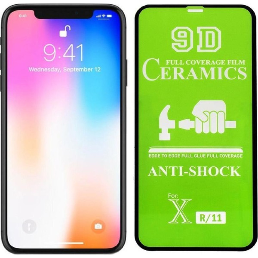 Atalay 9d Mat Seramik Nano Ekran Koruyucu Siyah-Apple iPhone Xr - Şeffaf Cep Telefonu Ekran Koruyucusu Fiyatı