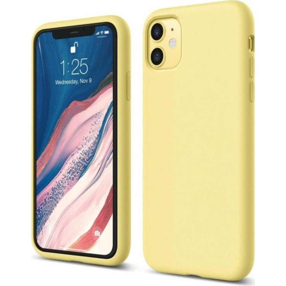 Atalay Apple iPhone 11 Lansman Silikon Kılıf Sarı Cep Telefonu Kılıfı Fiyatı